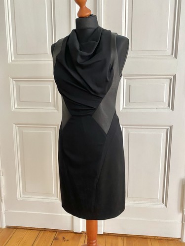 Helmut Lang, Vintage Etuikleid von Helmut Lang Kleid aus 2010 Wolle Lammleder Ungetragen