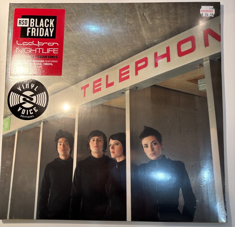 LADYTRON Nightlife 2x MILKY CLEAR VINYL LP RECORD RSD Black Friday 2025 NEW!