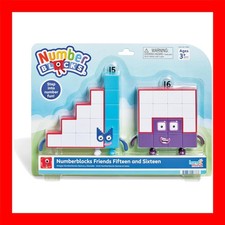 Numberblocks Friends Figures 15 & 16 Pack | Counting Toys for Kids 3+ | Math Pla