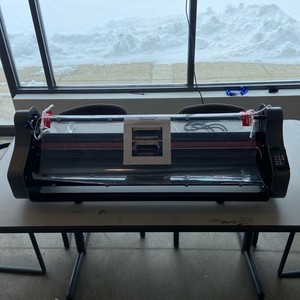 Dry-Lam Element CL-40SD 40" Roll Laminator - Gray/Black, 40-inch Wide Format