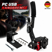 Schwarz USB 14BIT Handbremse PC Mit Klemme Aluminiumlegierung FüR Rennspiele