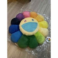 Takashi Murakami Kaikai Kiki 60cm Cushion Flower Rainbow