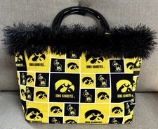 Borsa a mano Iowa Hawkeyes manico superiore fatta a mano