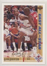 1991-92 Upper Deck All-Star Alvin Robertson #64 0c4