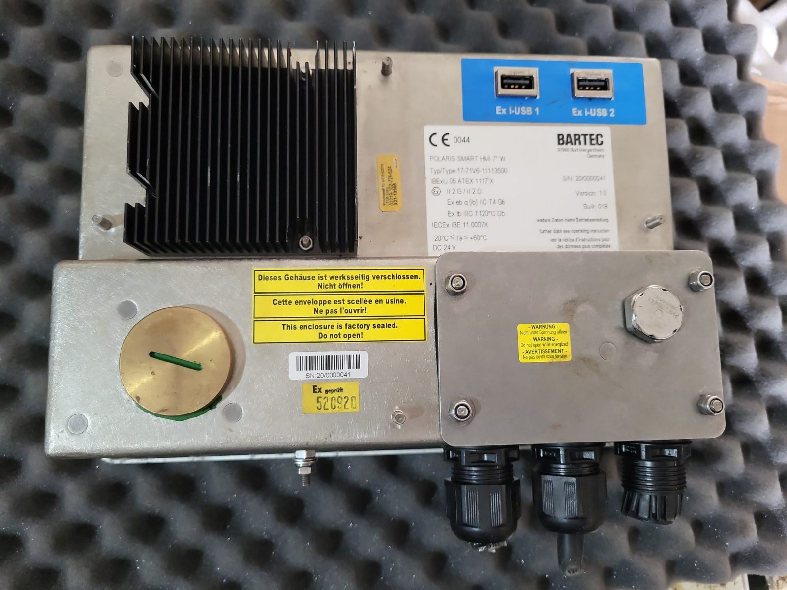 BARTEC POLARIS SMART HMI 7" W - 17-71V6-11113500 USED