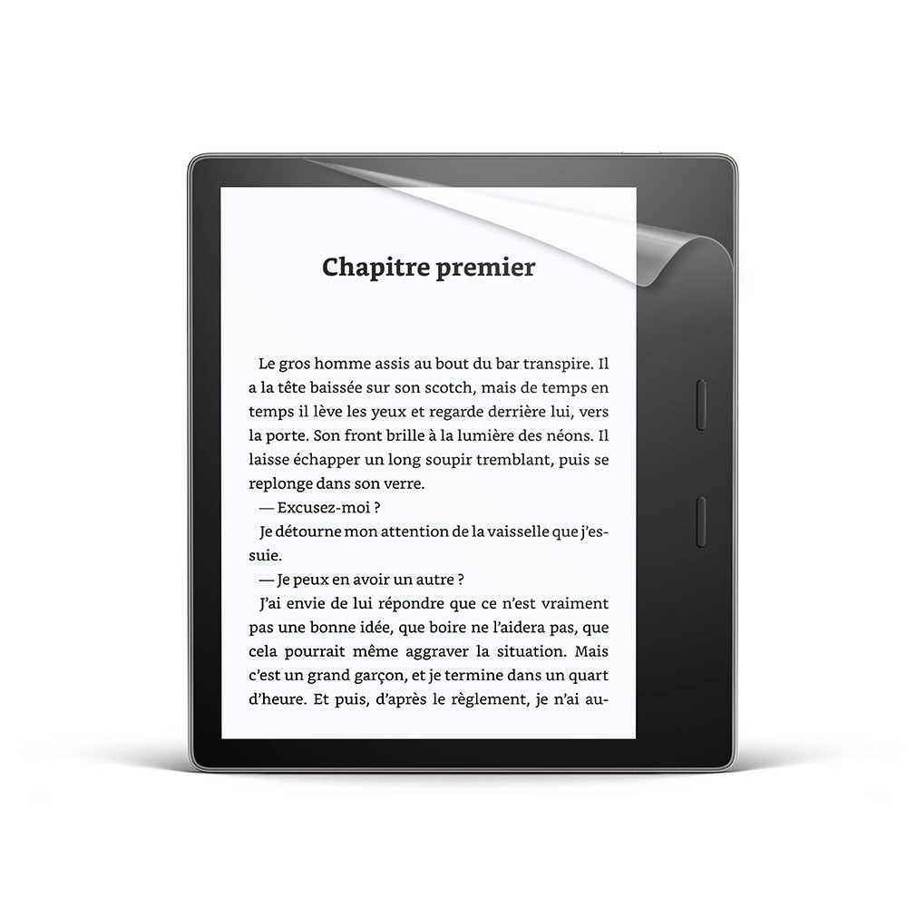 Film protection Kindle Oasis 9ème génération anti-traces de doigts et bulles
