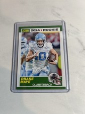 Panini 2024 Score Drake Maye #3 Rookie North Carolina Patriots Football NFL