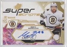 2023-24 SPx - Superscripts - Gold Matt Grzelcyk #SS-MG Gold 16/25