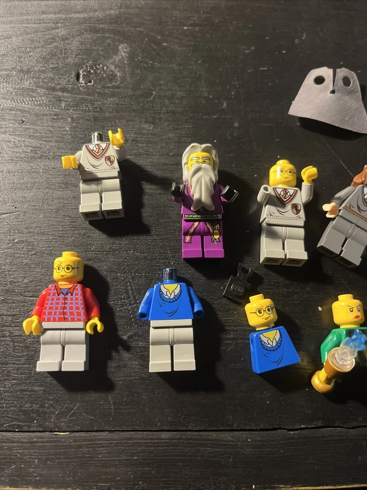 Lote de minifiguras vintage Lego Harry Potter - Snape - McGonagall - Hermione  Foto 2 de 4