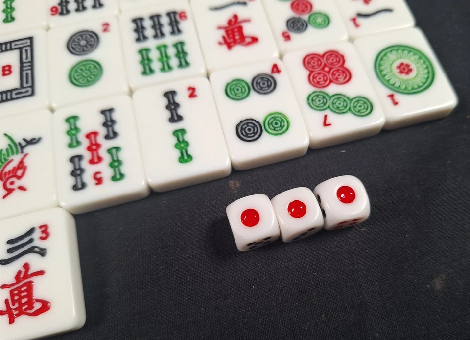 MAH JONGG Chinese Game of Four Winds Complete  - Image 3 of 4
