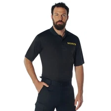 Gold Poly  Shirts Polo Moisture Wicking Large 2316-L