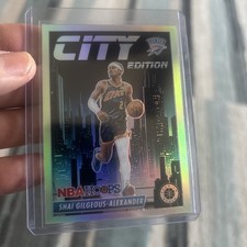 2023-24 Panini Nba Hoops Premium Stock - City Edition SGA #26 Silver Prizm