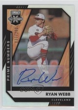2021 Elite Extra Edition Prime Numbers A Signatures /202 Ryan Webb #125 Auto 7m3
