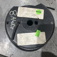 🔥Alpha Wire 460819-0-100 Stranded Wire Black Approx 50ft, New Free Shipping🇺🇸