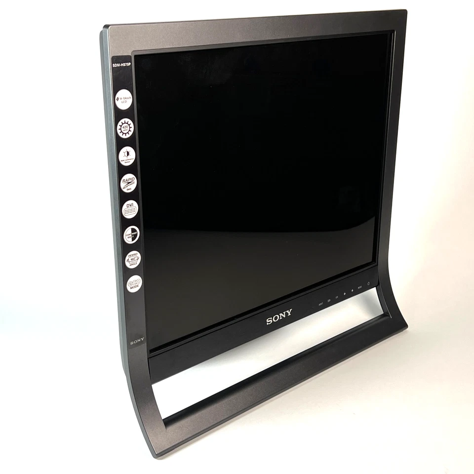 Tested ✅ - 17" Design Monitor Sony SDM-HS75P Retro Computer - Bild 2 von 4