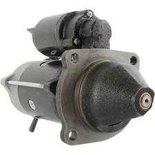 Starter For JCB Massey Ferguson PLGR 12-Volt CW; 10-Tooth 11.132.159 110565