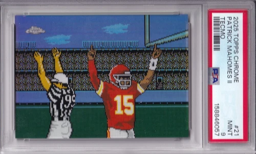 2025 Topps Chrome Patrick Mahomes II Base (RAW)