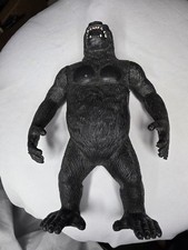 Vtg 1985 Imperial Toys King Hong Kong Gorilla 1980's Action Figure Green Eyes !!