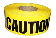 Premium I 3 inch x 1000 feet I Harzard Tape 1-Pack Yellow Caution Tape