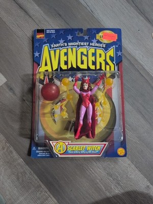 Vintage Scarlet Witch Avengers Earth s Mightiest Heroes 1997 Toybiz R1