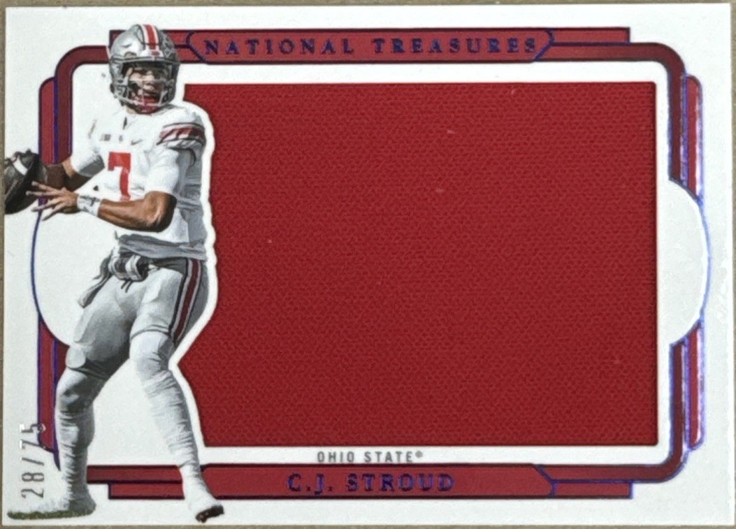2025 Panini National Treasures Collegiate - C. J. Stroud #SIL-CJS