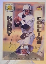 1995 Signature Rookies Franchise Duo International Kerry Collins Auto McNair