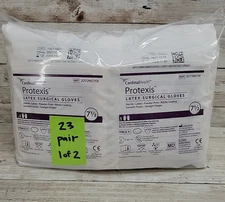 Protexis Latex Surgical Gloves Cardinal Health *23 Pair* Size: 7.5 *See Date*