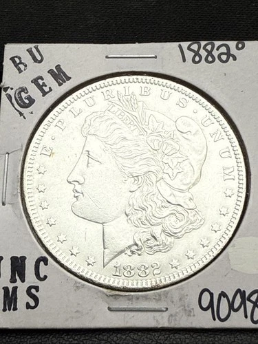 1882 O BU GEM MORGAN SILVER DOLLAR UNC MS+++ U.S. MINT RARE COIN 9098
