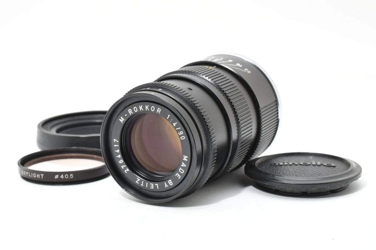 Minolta f/4 Camera Lenses 90mm Focal for sale | eBay