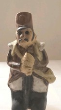 Mała wiktoriańska reprodukcja lut w czerwonej ceramice artystycznej Tremar Wielka Brytania Vintage Śliczna