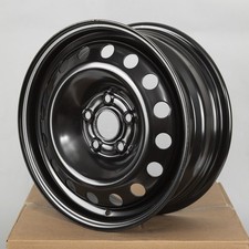 For Chevrolet Cruze 2016-2019 15 X 6inch Steel Wheel Replacement Wheel Rim Black