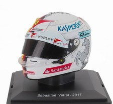 MODELLISMO AUTO STATICO F1 CASCO SEBASTIAN VETTEL FERRARI SF70H 2017 SCALA 1/5