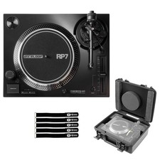 Reloop RP-7 Professional 7" DJ Turntable System with Case Package