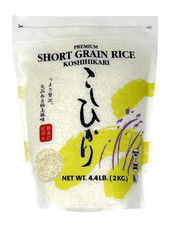 Shirakiku Japanese Short Grain White Koshihikari Rice 4.4 lb Premium Sushi Grade