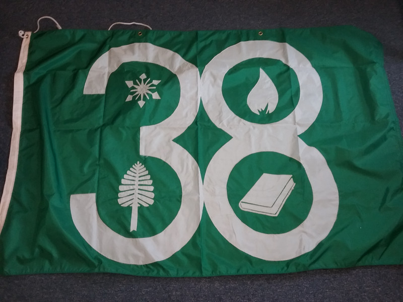 Large Dartmouth College Class of 1938 Reunion Flag Banner VGC 4 FT x 6 FT