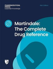 Martindale: The Complete Drug Reference by Alison Brayfield Hardcover Book
