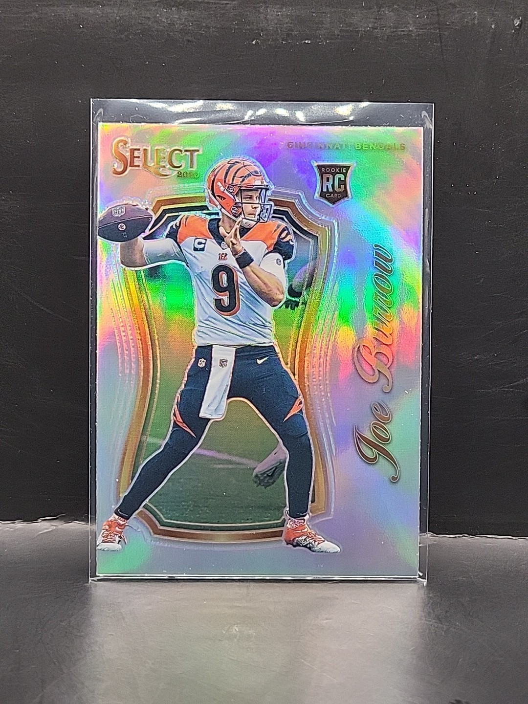 2020 Panini Select Certified Silver Prizm #SCR1 Joe Burrow RC Rookie