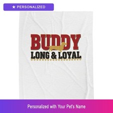 Custom Dachshund Wiener Dog Pet Lover Blanket Personalized Name Dog Easter Gift