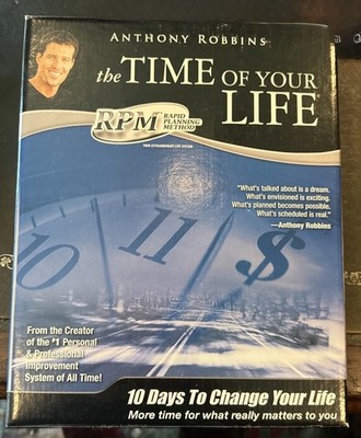 Anthony Robbins The Time of Your Life 10 Days to Change Your Life - 16 CDs Audio