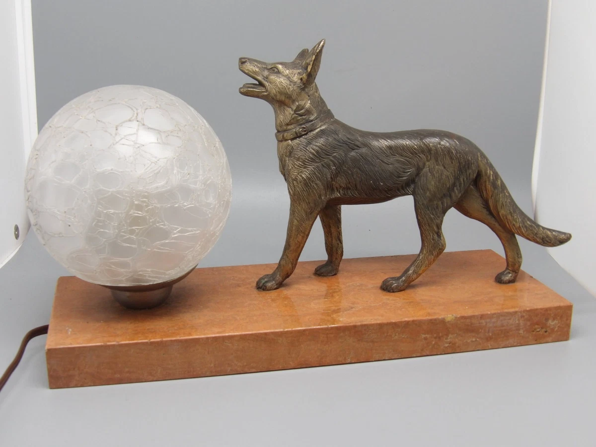 PHILIPPE STARCK LAMPE de chevet de bureau Chien Bull Terrier Vintage