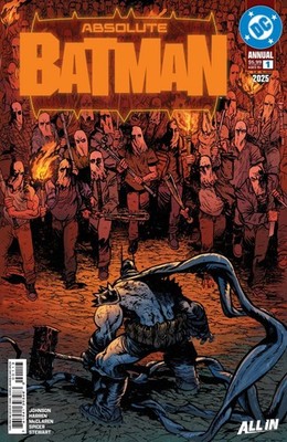 Absolute Batman Annual 2025 #1 3rd Print Daniel Warren Johnson Cover