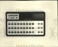 1978 Press Photo Lexicon LK-3000 translates English and foreign languages