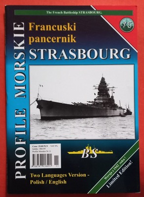 Warships - BS Profile Morskie 75, The French Battleship STRASBOURG