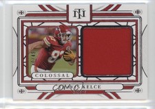 2024 Panini National Treasures Colossal Materials 40/49 Travis Kelce #CM-TKE 6fs