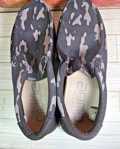 Hey Dude Men’s Wally Washed Camo Lace Up Lightweight Loafers Size 12 - Bild 12 von 12