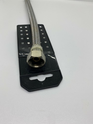 Flessibile acciaio INOX acqua RUBINETTO MISCELATORE BAGNO LAVABO 1/2 M 1/2 F 30 - Imagen 4 de 5