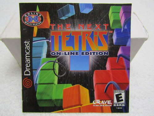 Authentische Bedienungsanleitung nur Next Tetris On-Line Edition für Sega Dreamcast - Bild 1 von 5