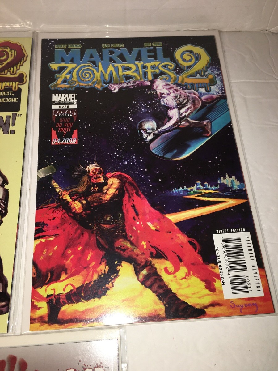 Marvel Zombies 2 #1 3 5 MAX ZOMBIE #1 Raise the Dead 1st