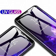 For Samsung S25 Ultra S24 Note20 UV Glue Liquid Tempered Glass Screen Protector