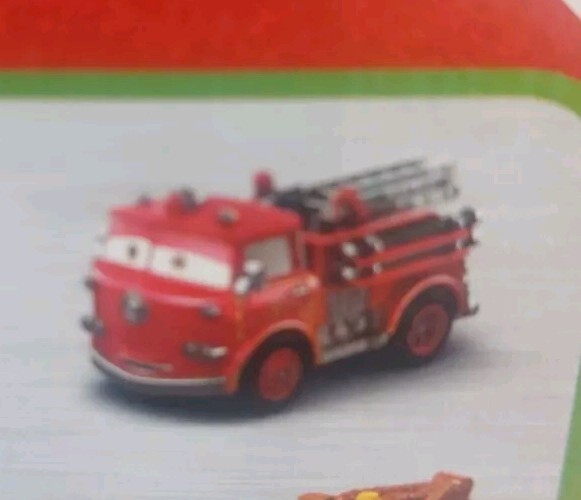 NEW DISNEY PIXAR CARS MINI RACERS RED FIRE TRUCK 2024 #44